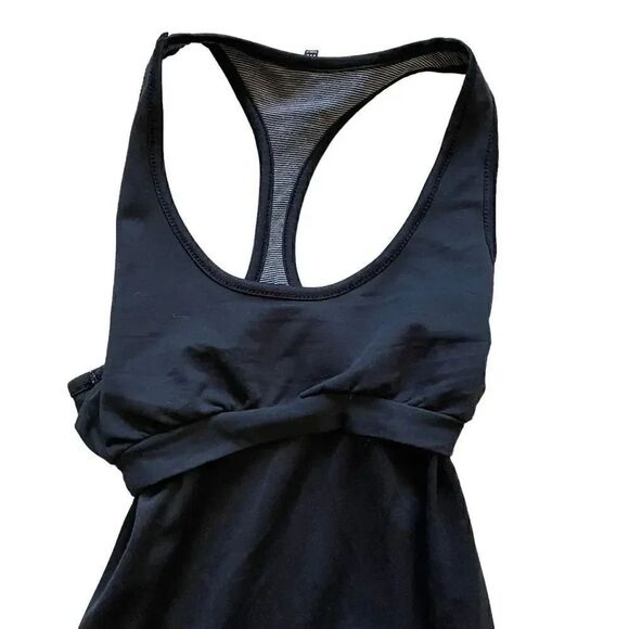 Hurley Nike Gray Sleeveless Athletic Workout Racerback Built in Bralette SZ M - Picture 5 of 11